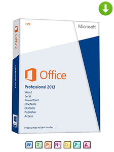 Microsoft Office 2013 Professional Plus on DVD