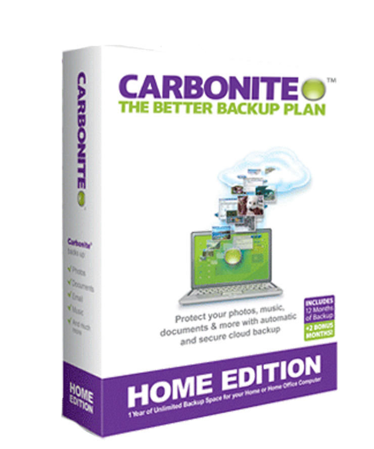 1-Year Carbonite Cloud Backup License